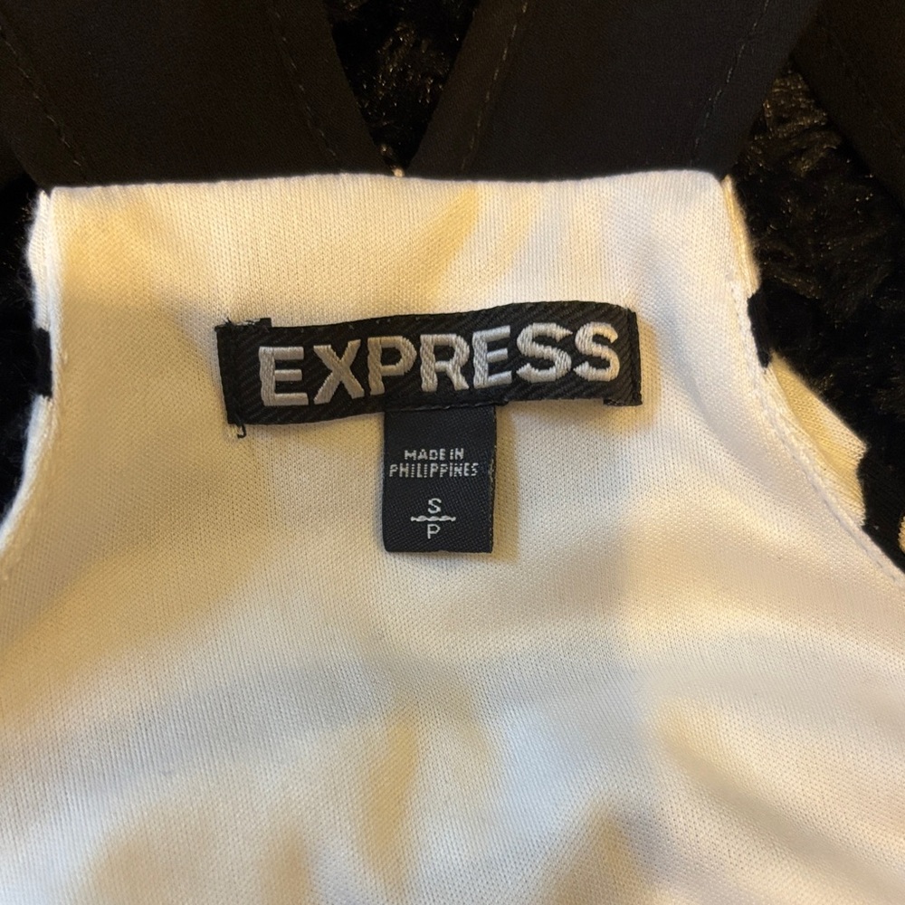 Express Striped Blouson Maxi Dress Size Small - Picture 7 of 8